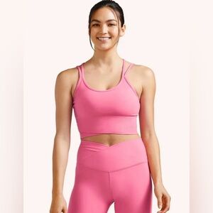 Peloton Sports Bra Tank Pink Size Medium